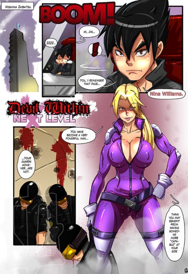 Cómic Tekken Nina Williams