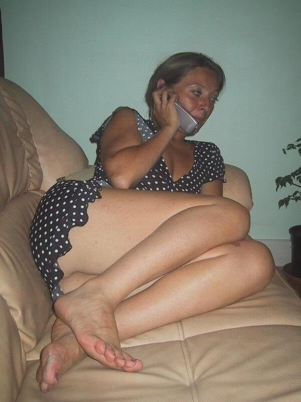 gorgeous mature feet