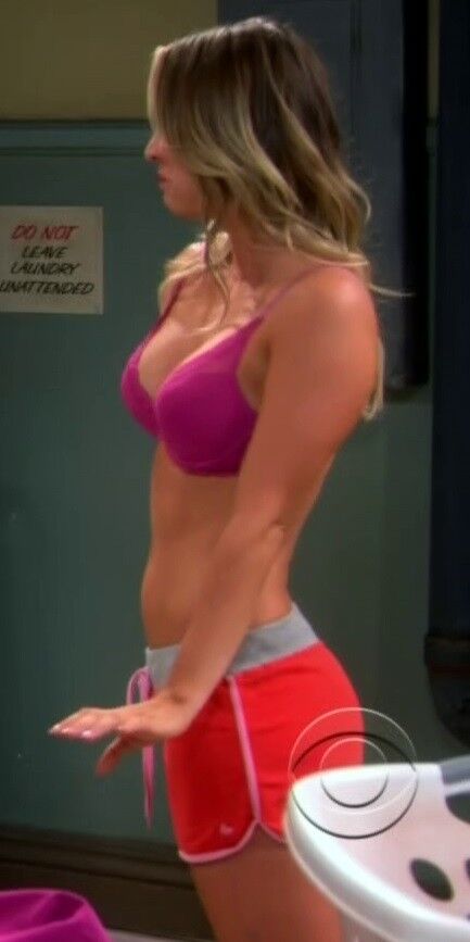 Kaley Cuoco - Underwear and bikini in TBBT