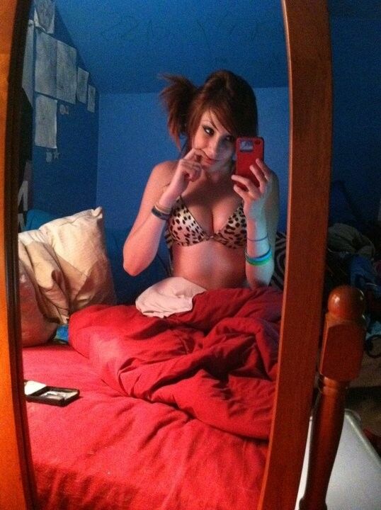 Young emo redhead with an amazing body