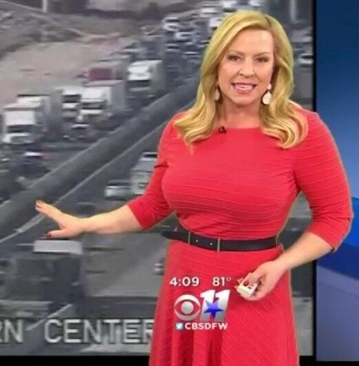 Tammy Dombeck - busty, blonde DFW traffic babe