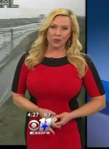 Tammy Dombeck - busty, blonde DFW traffic babe