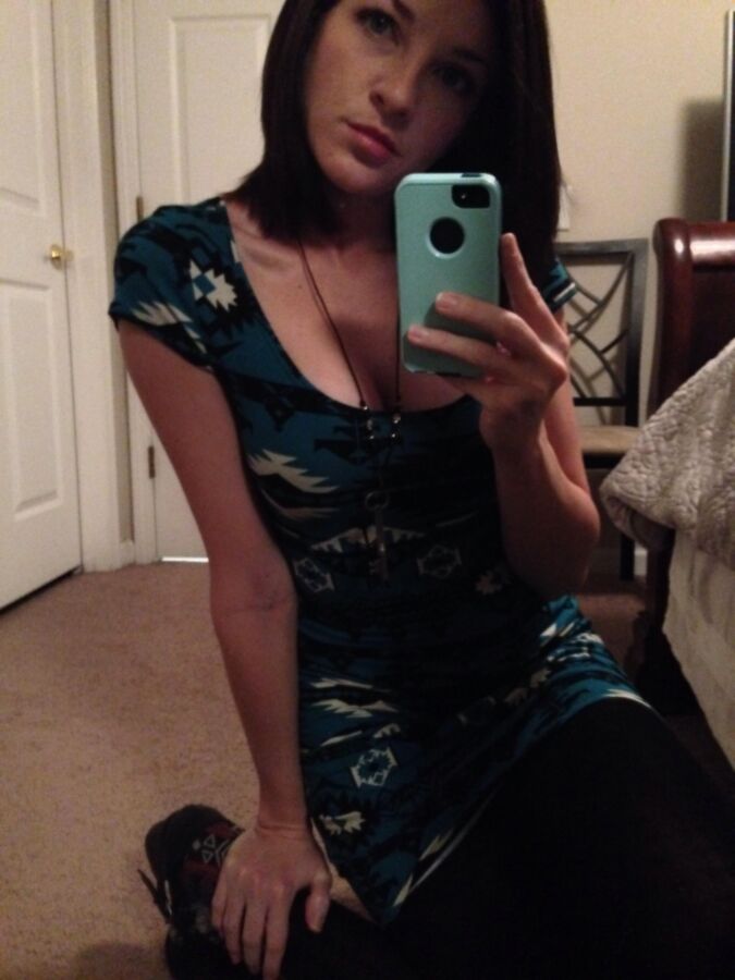 Perfect Brunette Selfshot Teen