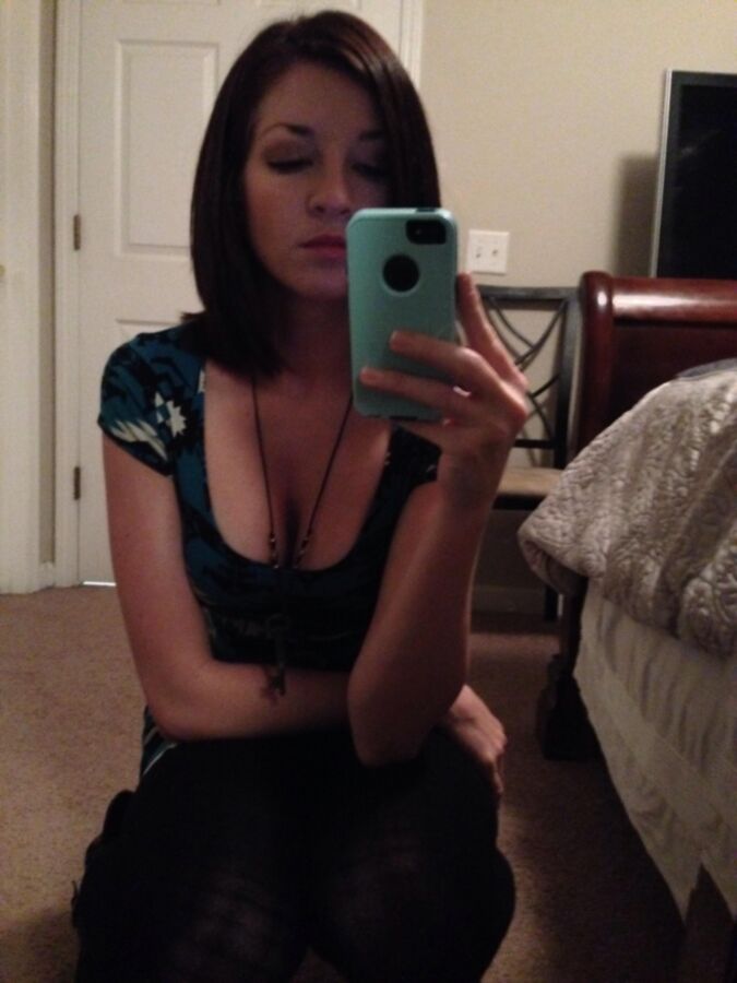 Perfect Brunette Selfshot Teen