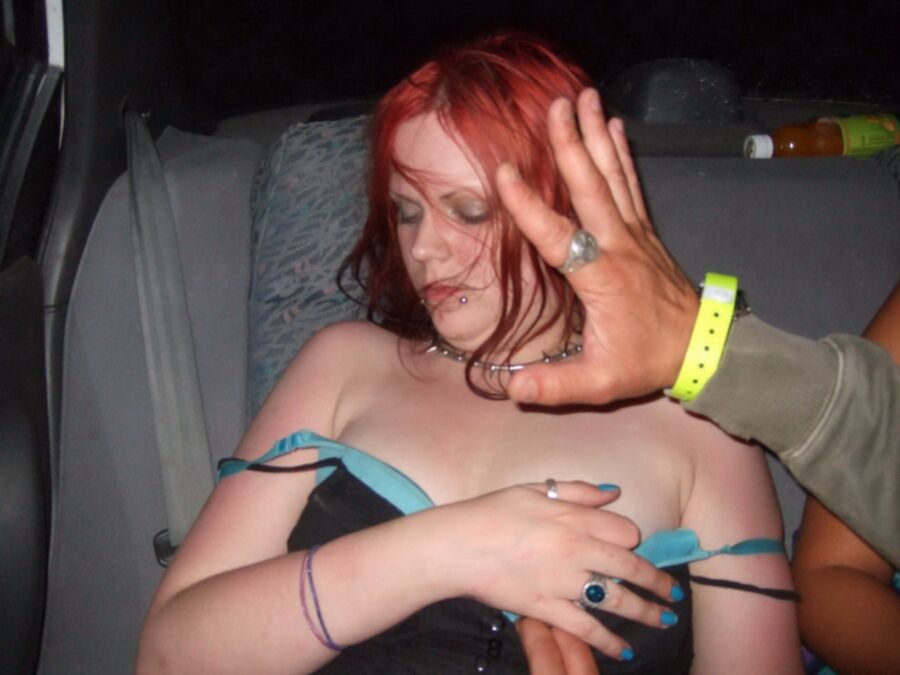 drunk girl groped