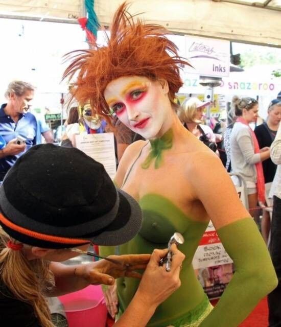 More Random Body Painting Pics