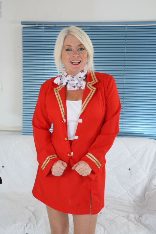 Amber Jewell - Sexy mature stewardess