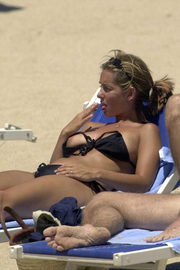 Louise Redknapp (Nurding) Ass Tits Legs Bikini British Celeb