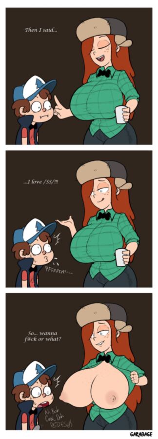 Ein paar Gravity Falls-Pornos