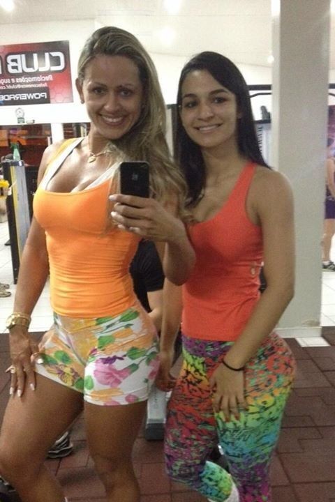 Chicas musculosas fitness grande