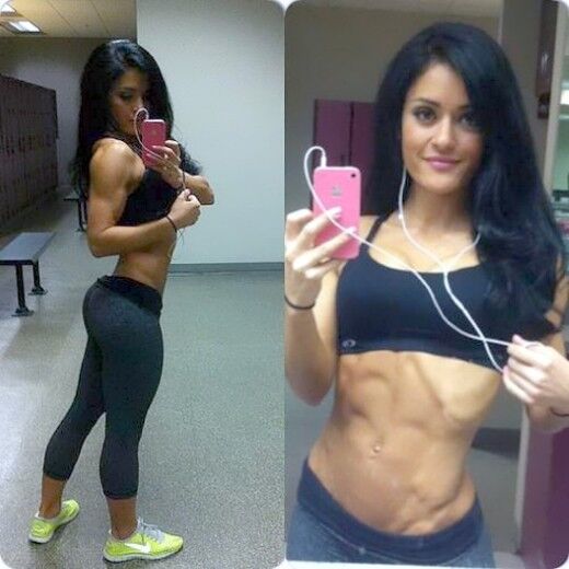 Fitness nena selfies 2