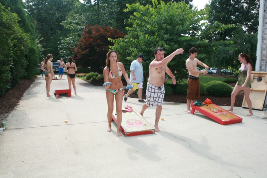 Big Tit Pool Party