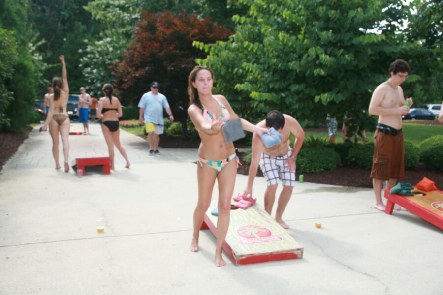 Big Tit Pool Party