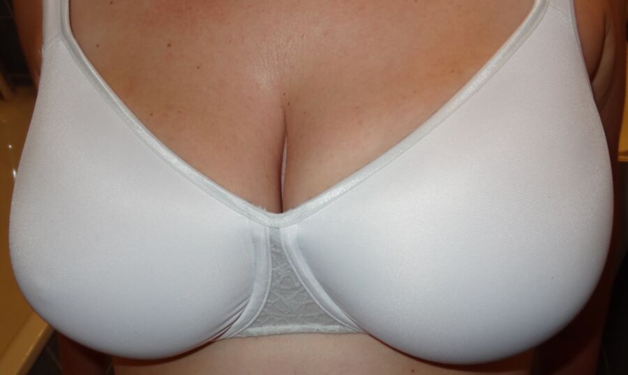 Some of my bras, when i wear them.