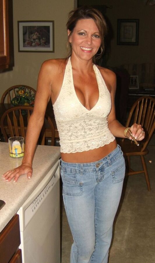 Brunette milf