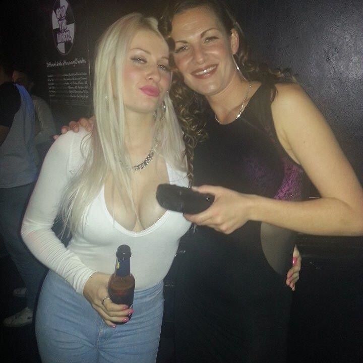 Blonde Chav Slut With Nice Big Tits