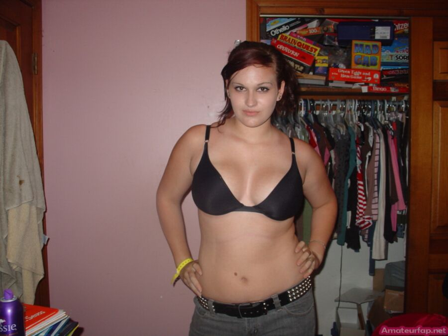 Shy Big Titted Teen Posing With Her Girlfriend