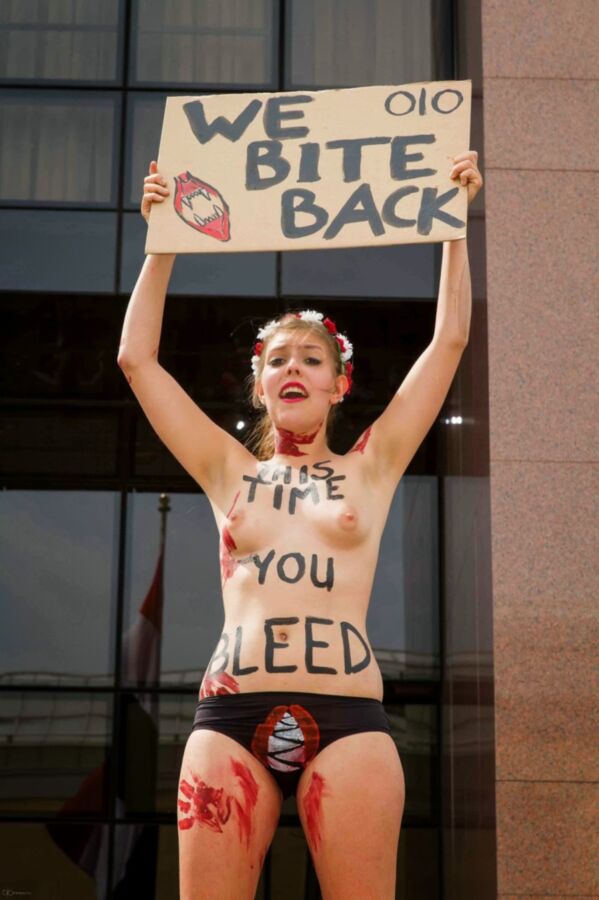 naked protest