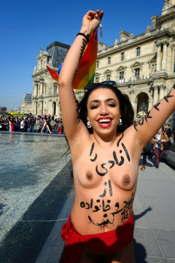 naked protest