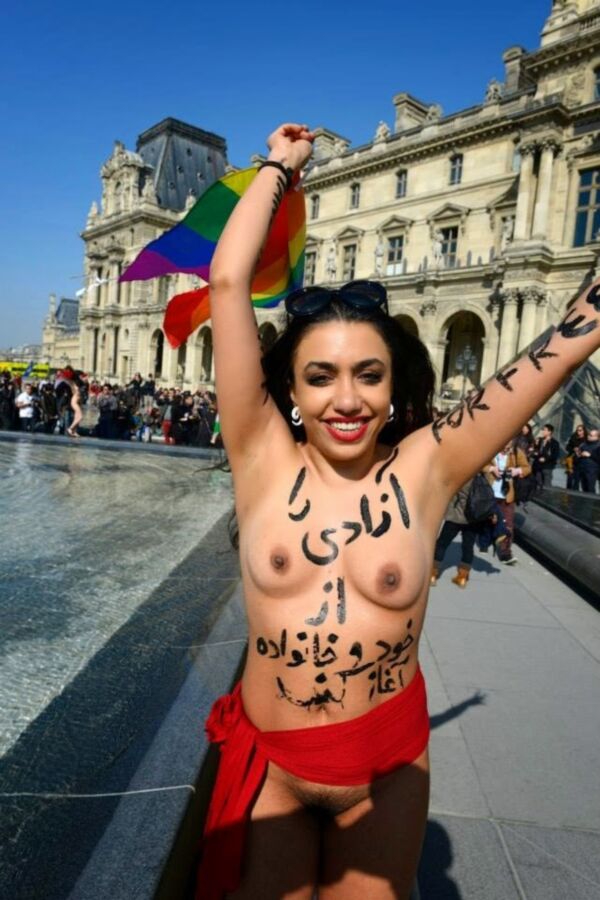 naked protest