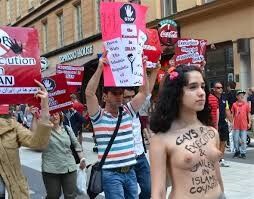 naked protest