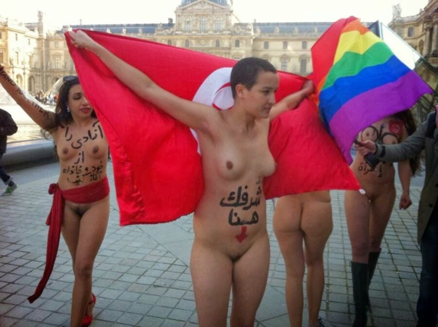 naked protest