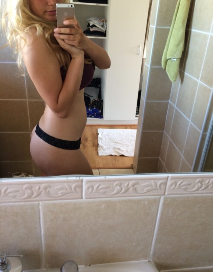 busty blonde slut