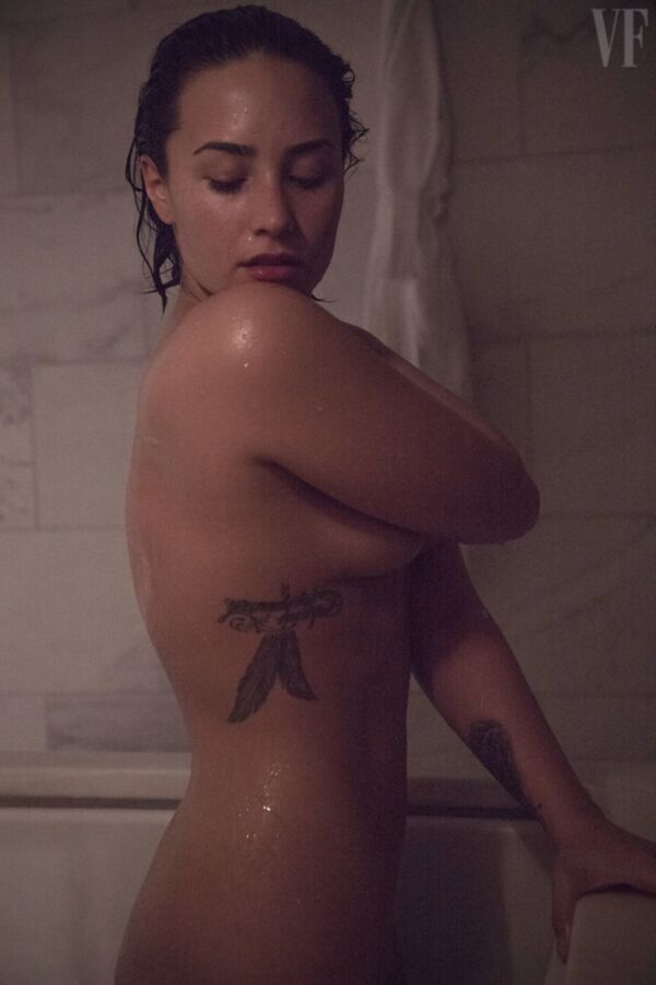 Demi Lovato Nude in Vanity Fair