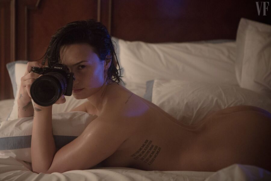 Demi Lovato Nude in Vanity Fair