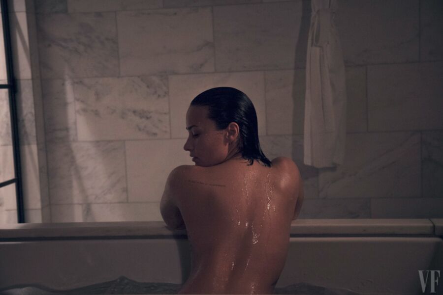 Demi Lovato Nude in Vanity Fair