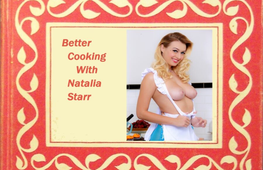 Cocinando con Natalia, naturalmente tetona