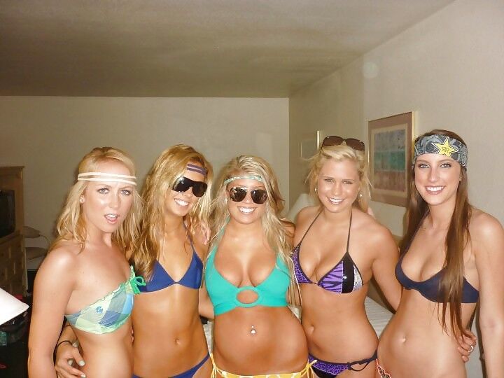 Sexy Spring Break Sorority sluts