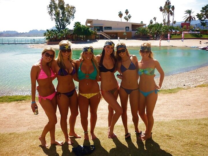 Sexy Spring Break Sorority sluts