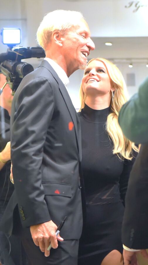 Jessica Simpson See-Thru Dress