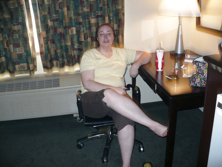 Auntie Brenda Strips Slowly Before we Fuck all Evening