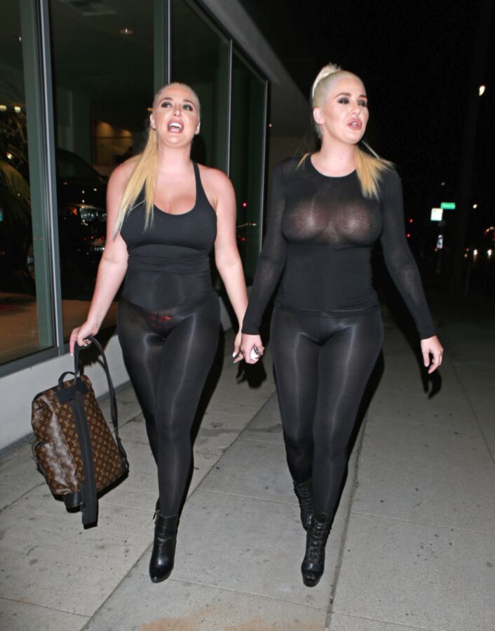 Kristina and Karissa Shannon See Through