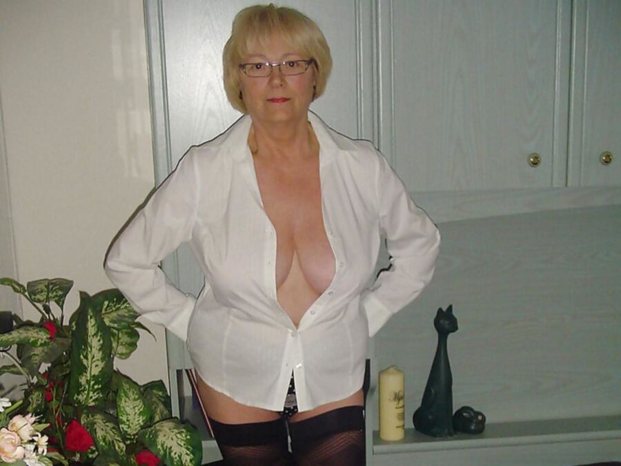 Mature Minx With A Fine Pair Of Firm Bosoms