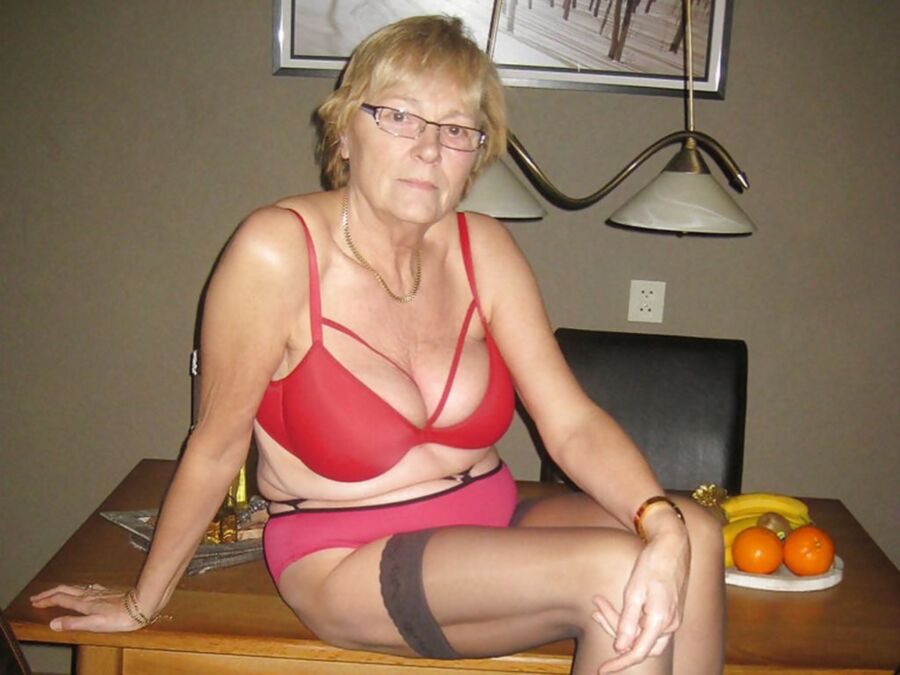 Mature Minx With A Fine Pair Of Firm Bosoms