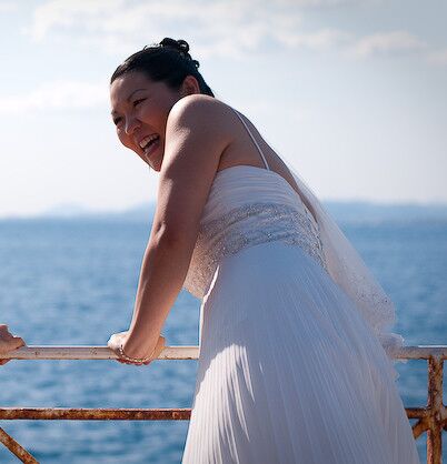 Fotos de la boda de mi esposa.