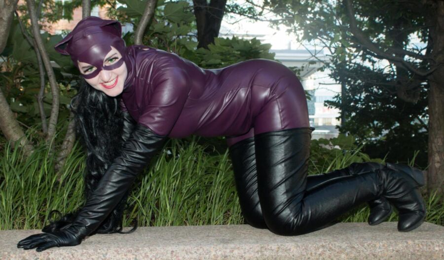 Carley Loves Wearing Her Catsuit