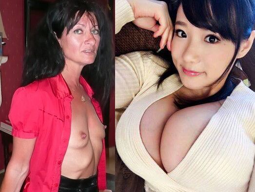 巨乳アジア人 vs 平らな白人女性 V (固定観念の逆転)