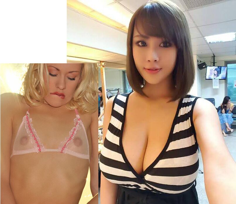 巨乳アジア人 vs 平らな白人女性 V (固定観念の逆転)