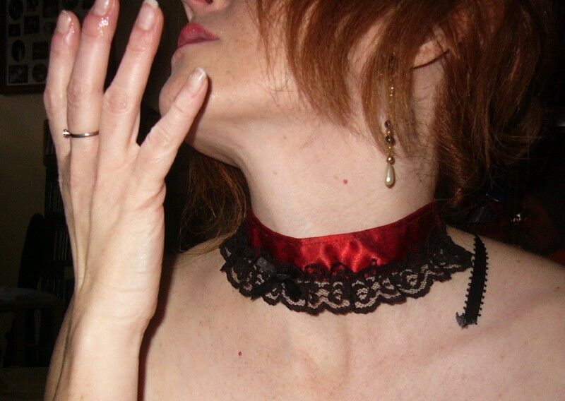 redhead gran with large tits