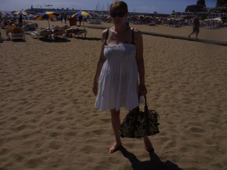 Amateur-MILF am Strand