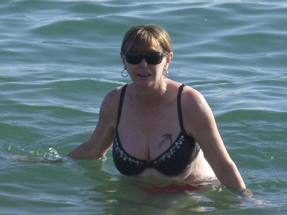 Amador MILF na Praia