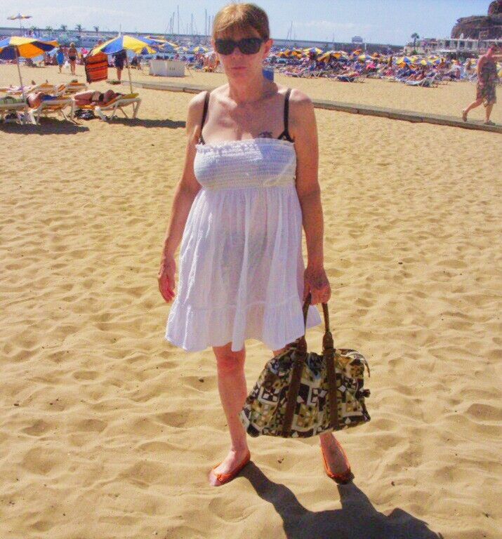 Amateur-MILF am Strand