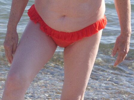 Amateur-MILF am Strand