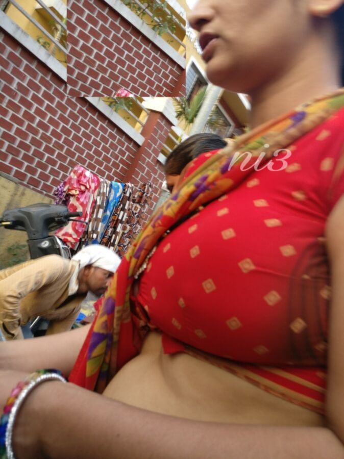 aunty without bra