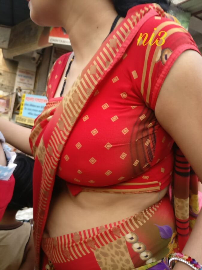 aunty without bra