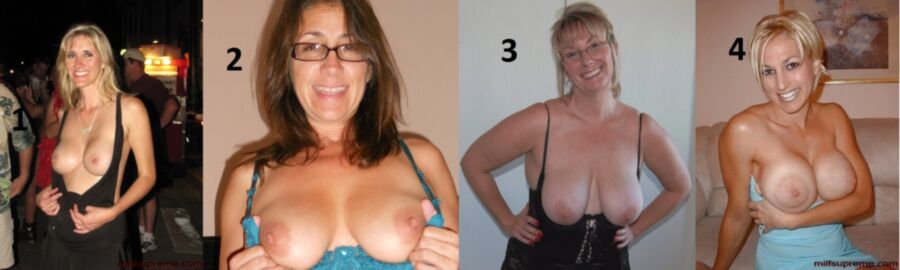 Which MILF Slut Would You Choose?